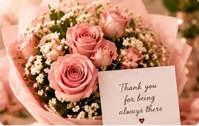 Pink Roses Bouquet